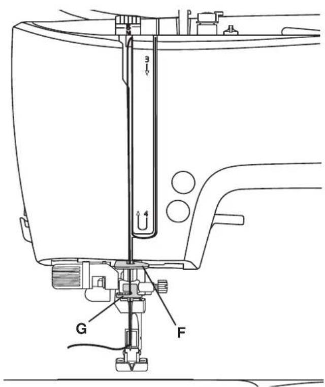 SINGER Featherweight C240 - Threading the Machine - 2