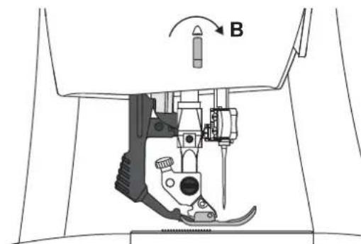 SINGER Featherweight C240 - Main Spool Pin - 3