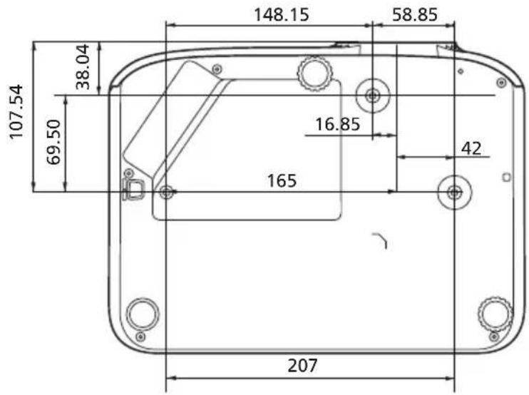 ACER PD2527i - Installation au plafond - 9