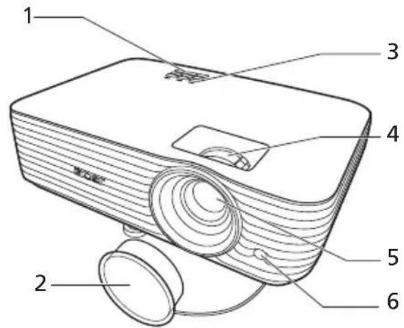 ACER GM523 - Vue Externe du Projecteur - 1