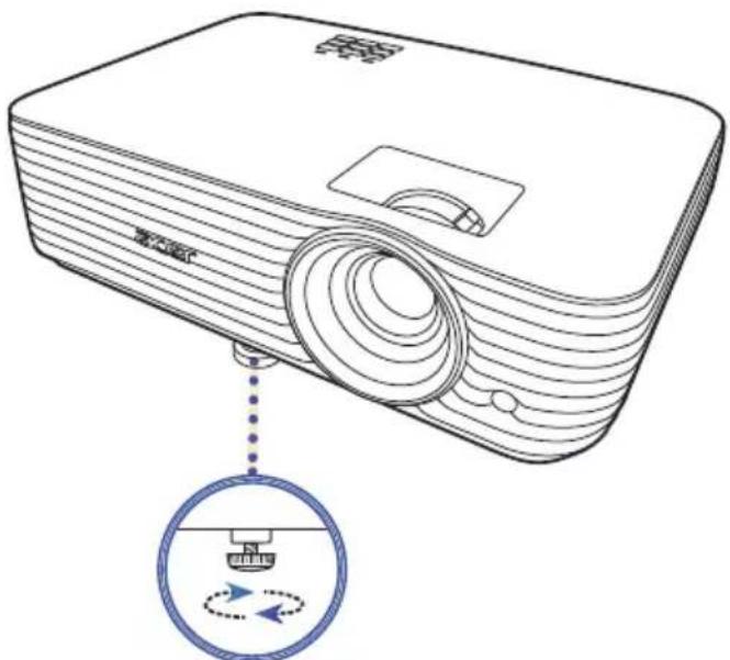 ACER GM523 - Pour faire descendre l'image : - 1