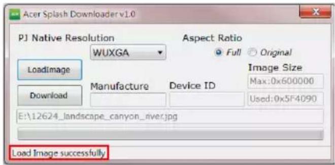 ACER PD2327W - Chargement de l'image - 2