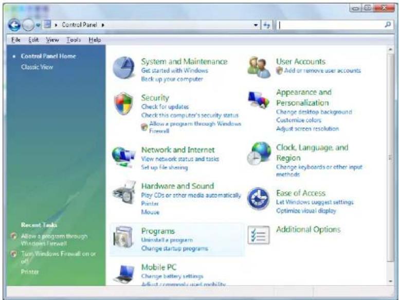 ACER LV-X01 - 如何在 Windows VISTA / 7 / 8 中啟用 TELNET - 1