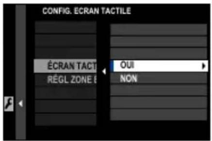FUJI X-T3 - Commandes tactiles pour la prise de vue - 1