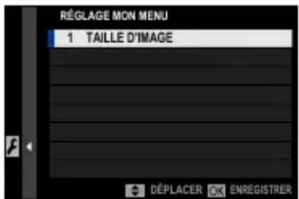 FUJI X-T3 - RÉGLAGE MON MENU - 5
