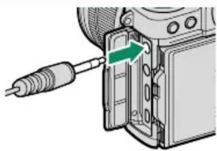 FUJI X-T3 - Utilisation d'un microphone externe - 1
