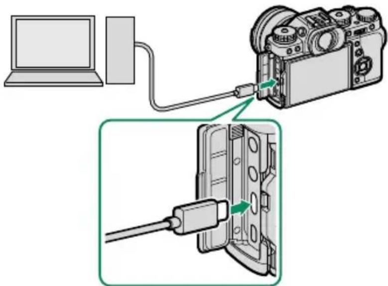 FUJI X-T3 - Connexion à des ordinateurs en USB - 2