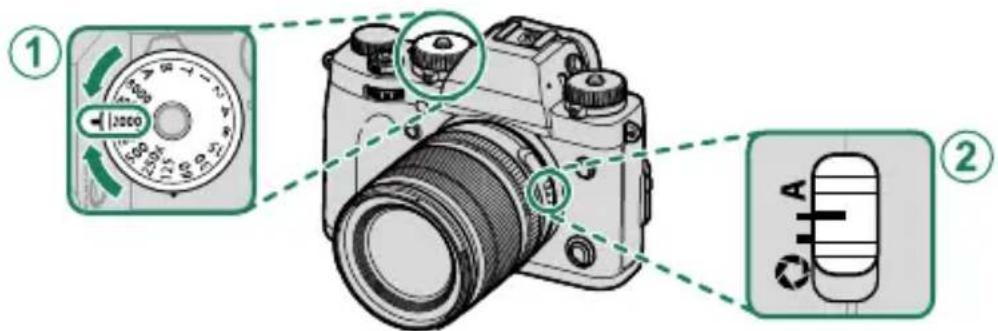 FUJI X-T3 - Mode S : AE avec priorité à la vitesse - 1