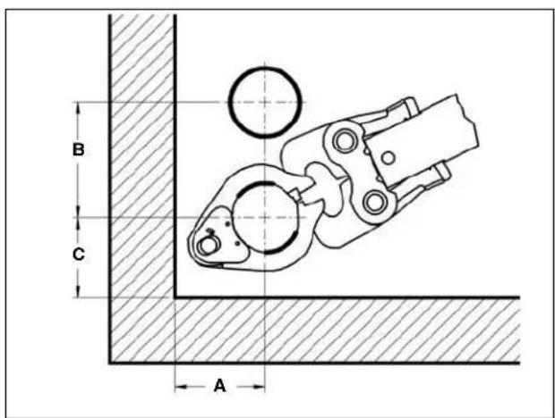 RIDGID ProPress V1 - Selladuras en espacios restringidos - 10