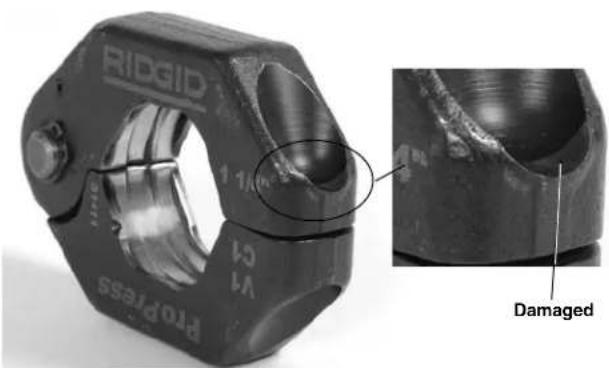 RIDGID ProPress XL-C - Pressing the Connection with a Ring and Actuator - 3