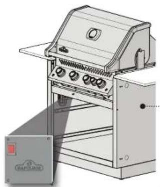 Napoleon BIPRO500-3 - Motion sensor and Knobs and Oven Lights - 1