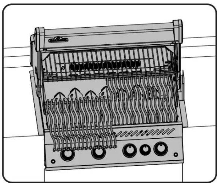 Napoleon BIPRO500-3 - BUILT-IN UNIT OPENING DIMENSIONS - 48