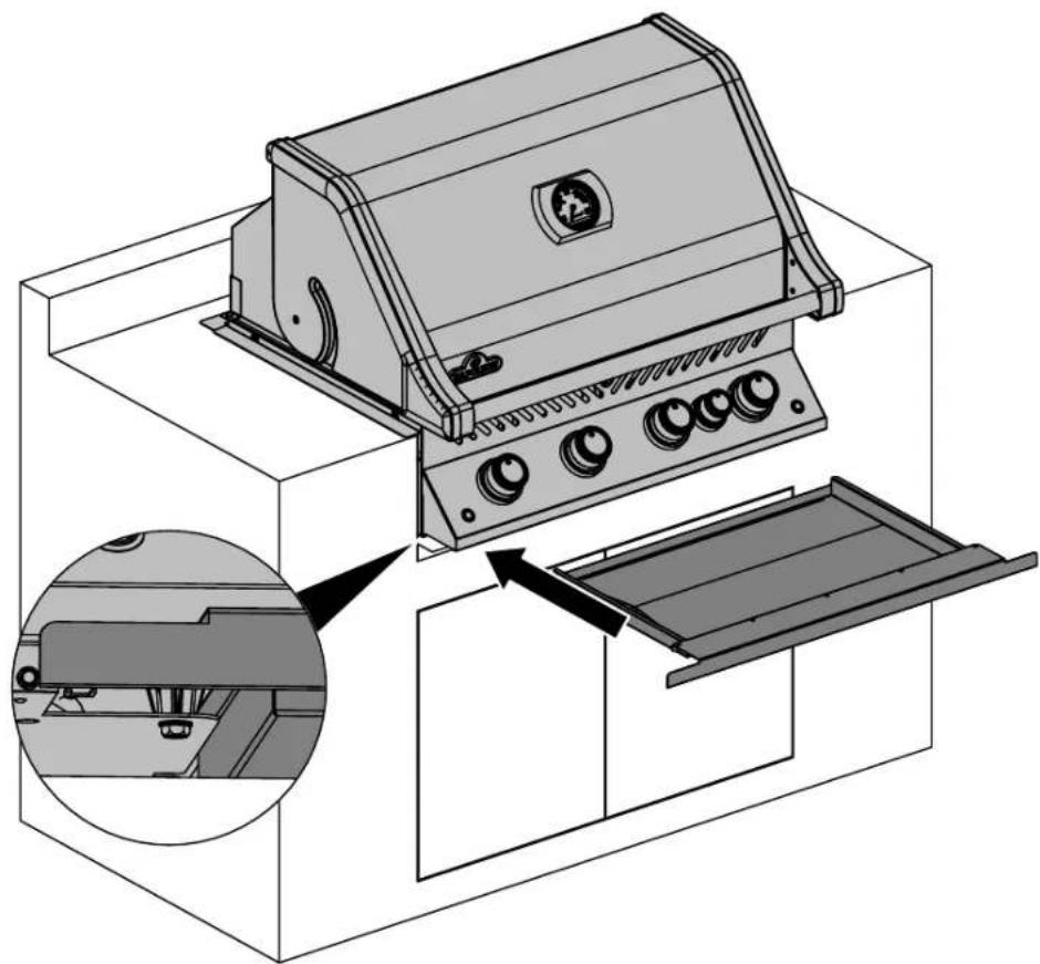 Napoleon BIPRO500-3 - BUILT-IN UNIT OPENING DIMENSIONS - 12