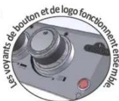 Napoleon BIPRO500-3 - Éclairage du logo allumé / éteint - 2