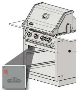 Napoleon BIPRO825-3 - Motion sensor and Knobs and Oven Lights - 1