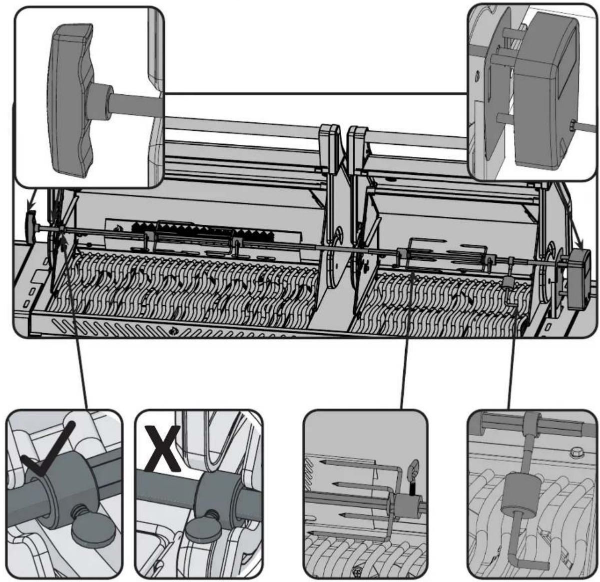 Napoleon BIPRO825-3 - Rotisserie Kit Assembly Instruction - 1