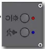 Napoleon BIPRO825-3 - Motion sensor and Knobs and Oven Lights - 2