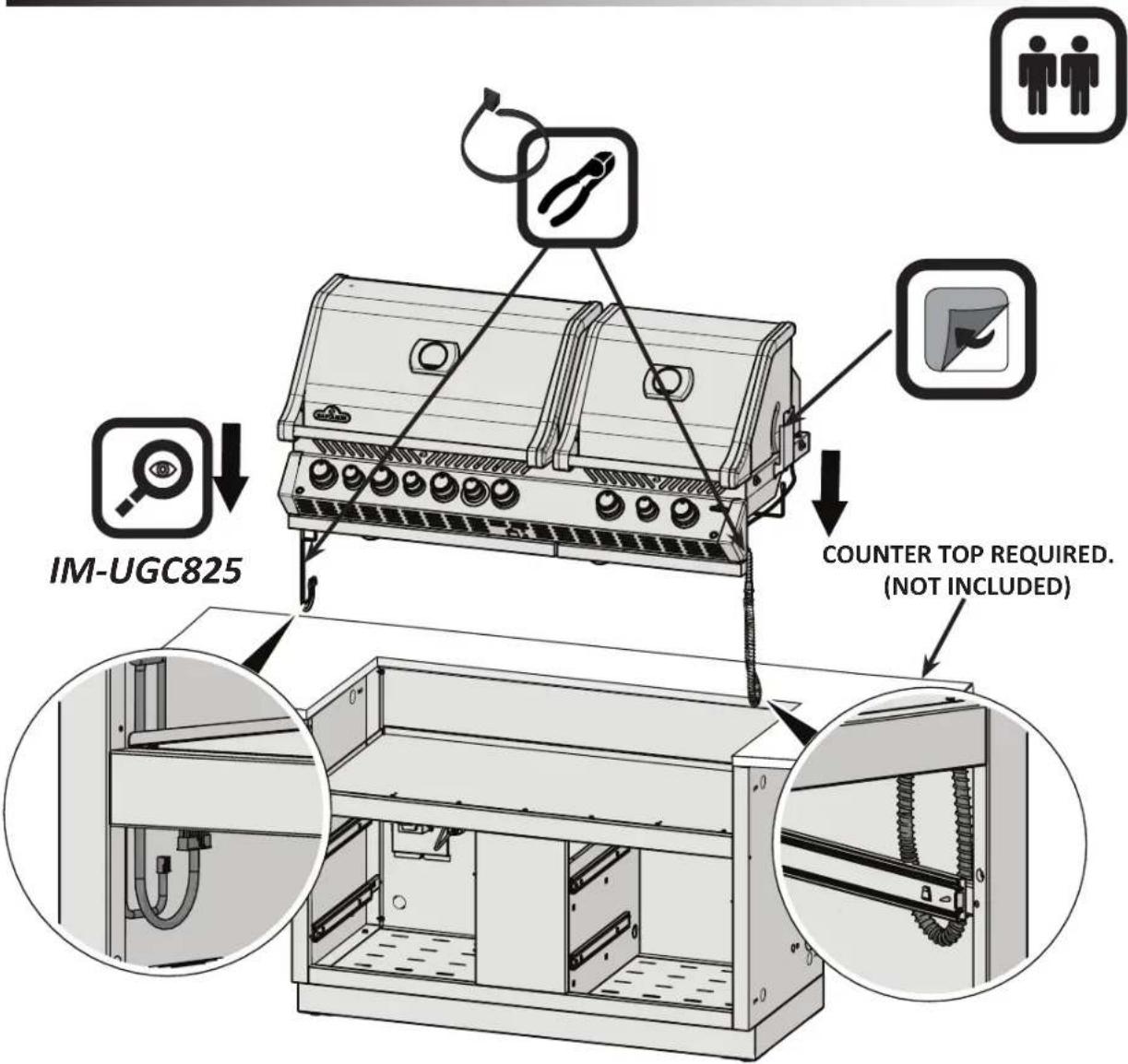 Napoleon BIPRO825-3 - BIPRO825 BUILT-IN INSTRUCTIONS - 14