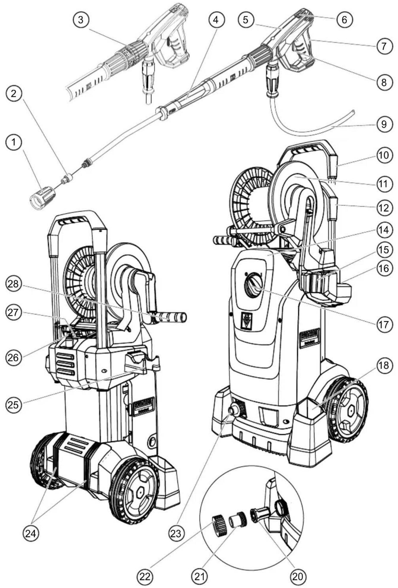 Kärcher HD 6/15 M PU - 4