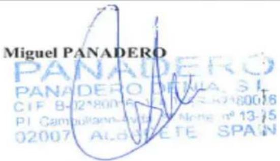 PANADERO Iris - SPF Santé publique, Sécurité de la Chaîne alimentaire et Environnement, Direction générale de l'Environnement - 1