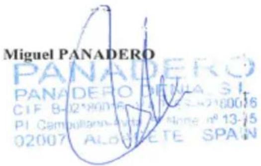 PANADERO FENIX - SPF Santé publique, Sécurité de la Chaîne alimentaire et Environnement, Direction générale de l'Environnement - 1