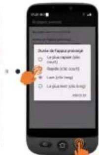 SWISSVOICE S510-M - Durée d'appui sur les touches - 5