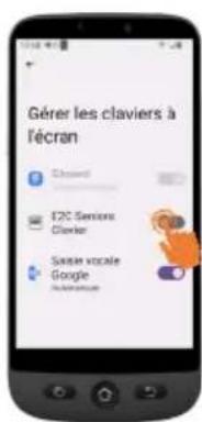 SWISSVOICE S510-M - Clavier - Appuyez sur Clavier > Suivant - 1
