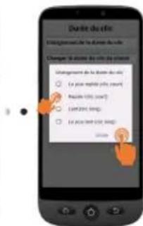 SWISSVOICE S510-M - Durée d'appui sur les touches - 3