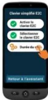 SWISSVOICE S510-M - Durée d'appui sur les touches - 1