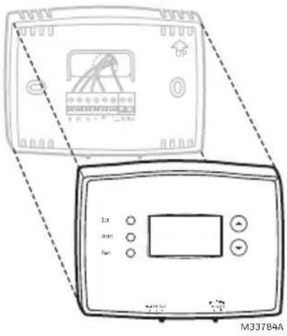 HONEYWELL RTH2300B1038/E1 - Battery replacement - 1