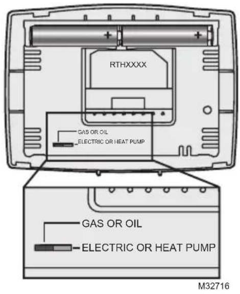 HONEYWELL RTH2300B1038/E1 - Fixer le thermostat à la plaque murale - 1
