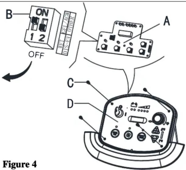 Viper AS5160TO - INSTALLATION DES BATTERIES ET RÉGLAGE DU TYPE DE BATTERIE (AVEC ENTRETIEN OU GEL/AGM) - 1