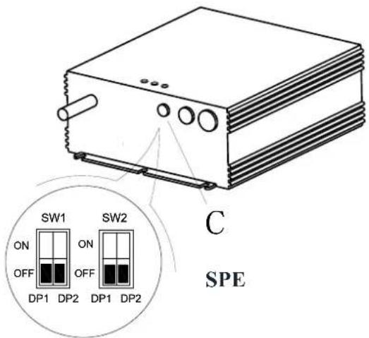 Viper AS530R - Interrupteurs Dip de type batterie - 2