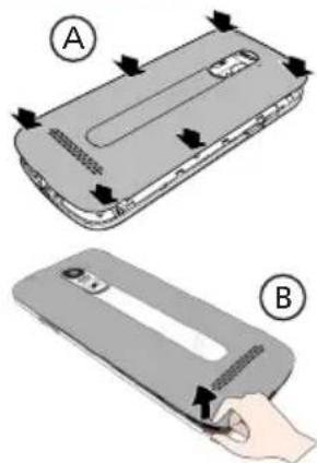 SWISSVOICE S510-C - Placer le couvercle de la batterie - 1