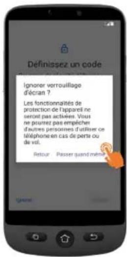 SWISSVOICE S510-C - Si vous n'avez pas encore de compte Google: - 5