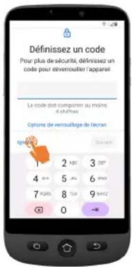 SWISSVOICE S510-C - Si vous n'avez pas encore de compte Google: - 4