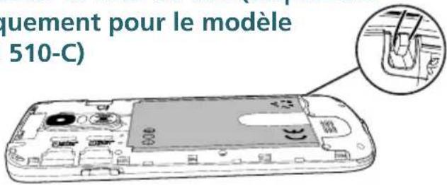 SWISSVOICE S510-C - Installer la batterie - 2