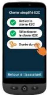 SWISSVOICE S510-C - Durée d'appui sur les touches - 1