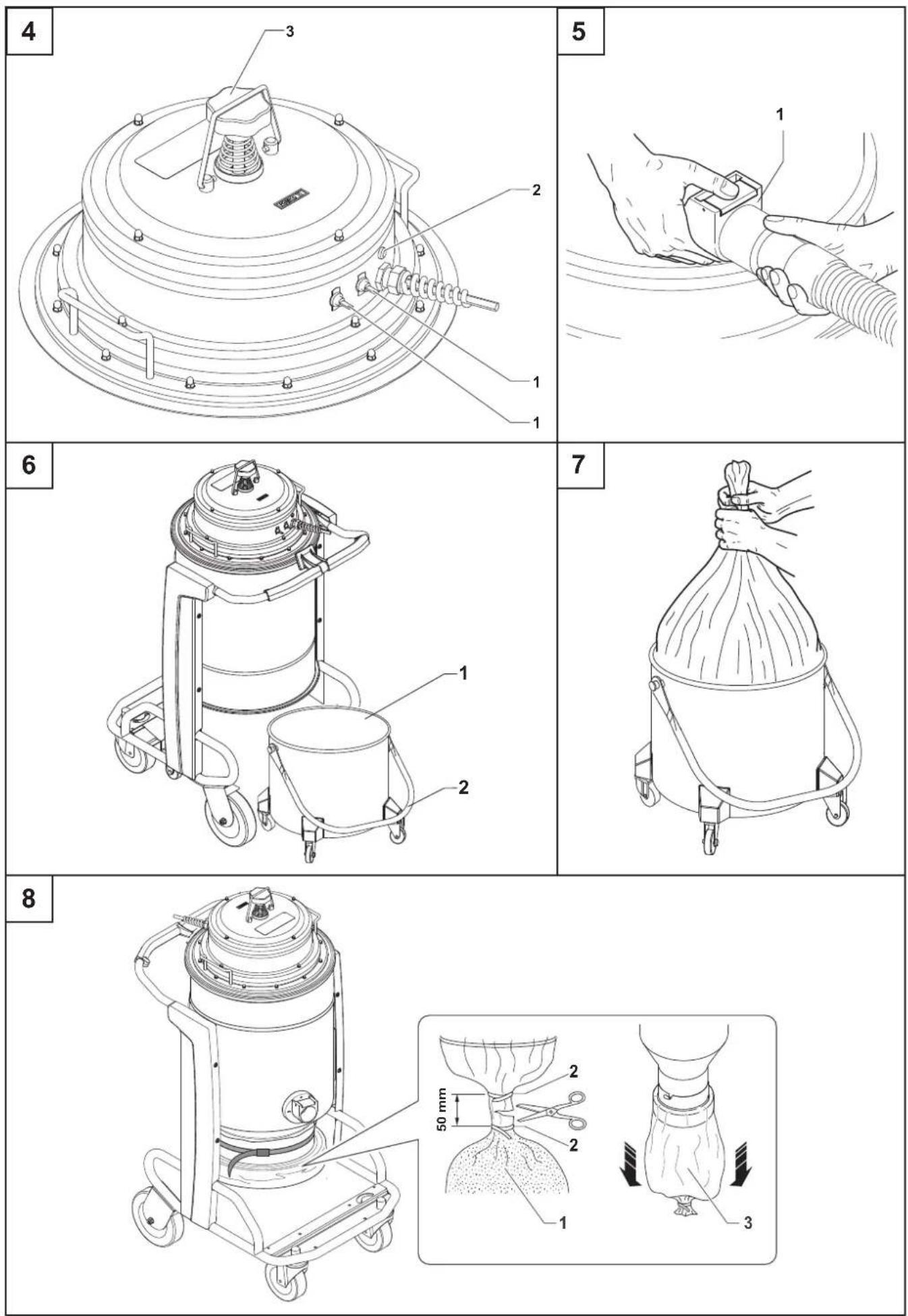 NILFISK S3B - Recommended spare parts - 12
