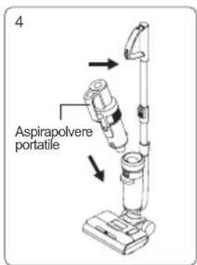 JIMMY HW10 Pro - Montaggio aspirapolvere portatile - 5