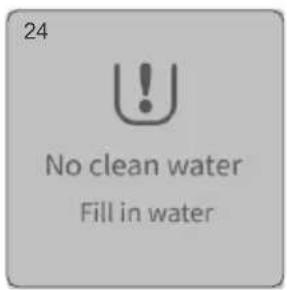 JIMMY HW10 Pro - Erinnerung an niedrigen Wassertank - 1