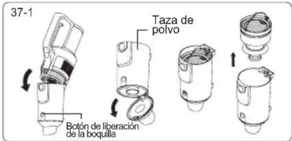 JIMMY HW10 Pro - Limpieza del conjunto de la taza para el polvo - 1