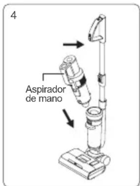 JIMMY HW10 Pro - Instalación de aspiradora de mano - 5