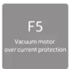 F5 Vacuum motor over current protection