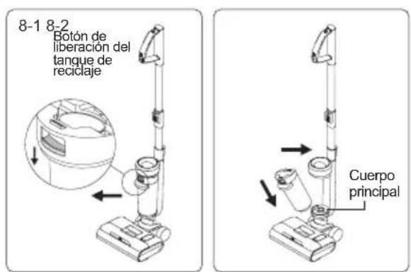 JIMMY HW10 Pro - Instalación y extracción de la ventana del cepillo giratorio y el cuerpo del cepillo giratorio - 4