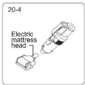 20-4 Electric mattress head