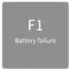F1 Battery failure