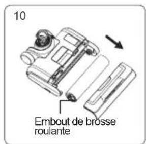 JIMMY HW10 Pro - Installation et retrait de la fenêtre de la brosse rotative et du corps de la brosse rotative - 6