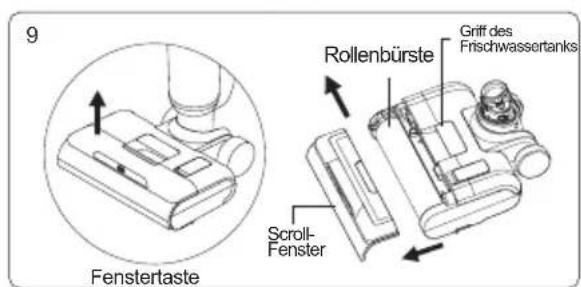 JIMMY HW10 Pro - Ein- und Ausbau des Frischwassertanks - 5