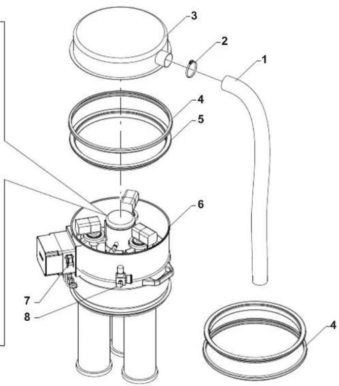 NILFISK VHW321 - Recommended spare parts - 15